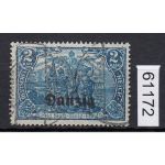 Danzig 1920 Mi. Nr. 11 b II gestempelt geprüft Befund   Plattenfehler  260,00