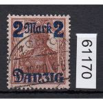 Danzig 1920 Mi.Nr. 43 II AF I  gestempelt geprüft  Befund   400,00