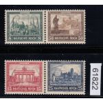 DR 1930, Mich.-Nr.: 446-449 Einzelmarken Block 1 **