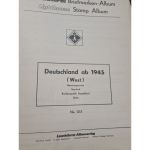 Leuchtturm Klemmbinder   + Vordrucke  Deutschland ab 1945 WEST  ohne Klemmtaschen  Neuwertig