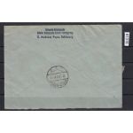 Bizone 1949 Mi. Nr. 103-05 Block 1 auf R-Brief