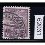 SBZ  1945 Mi.-Nr.:  69 X Aa gestempelt Postmeistertr.  geprüft Befund