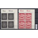 Berlin 1953, Mich.-Nr.: 110-111 ** Eckrand 4er.-Block