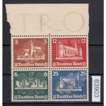 DR 1935, Mich.-Nr.: 576-79 Einzalmarken aus Block 3 (*)