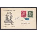 Bund 1950, Mich.-Nr.: 121+22 Erstagsbrief  Brief