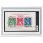 Berlin 1949, Mich.-Nr.:Block 1 gestempelt LUXUS+gummi geprüft  Attest  ERSTTAG