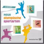 Bund  2020  Gedenkset / Schmuckblatt  Neue Olympische Sportarten