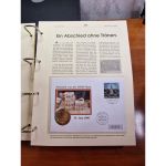 dickes Album Geschichte miterlebt Münzen, Numisbriefe, Marken Deutschland