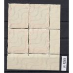 Bund 1949, Mich.-Nr.: 114 ** Eckrand 4er.-Block