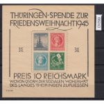 SBZ  1945 Mi.-Nr.:  Block 2 t **  geprüft Attest  bitte Lesen