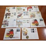 DDR 1988-90  10 Numisbriefe