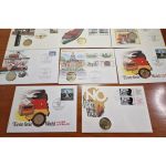 DDR 1988-90  10 Numisbriefe