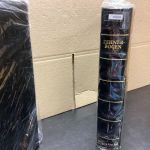 Deutsche Post  10er Bogenalbun für Briefe Ringbinder+Schuber  4 Ringe leer schwarz