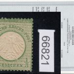 DR 1872, Mich.-Nr.:  2 a * geprüft  Attest