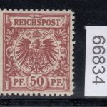 DR 1889, Mich.-Nr.: 50 a  *  geprüft  Attest