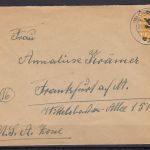 Bezirk 16 nr. 025d Eisenach Brief 25 Pf.