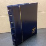 Deutsche Post  Pro Collect  Ringbinder  4 Ringe leer   blau