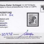 Berlin 1948, Mich.-Nr.:  5 x **  geprüft  Befund