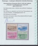 Montenegro, Mi.-Nr. 15-18 I ** geprüft  Attest   Michel 1000,00