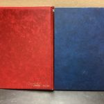 Briefmarkenalbum Einsteckalbum (leer)  DIN A 4   2 Stück  48+ 16 Seiten schwarz gebraucht