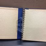 SAFE Ringbinder (14 Ringe) 2  Stück gebraucht Leer blau rot