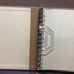 SAFE Ringbinder (14 Ringe) 1 mal gebraucht Leer beige