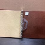 KABE Ringbinder RB  2000  leer  wattiert braun
