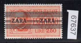 Zara, Mi.-Nr. 38 Type III ** geprüft  Attest  (+300%)