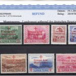 Montenegro, Mi.-Nr. 29-35 **  geprüft   Attest