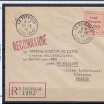 Frankreich St. Nazaire, Mi.-Nr. 3 I   gestempelt auf Brief   geprüft  Attest
