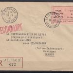 Frankreich St. Nazaire, Mi.-Nr. 3 III   gestempelt auf Brief   geprüft  Attest