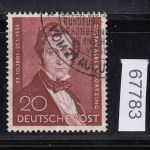 Berlin 1951, Mich.-Nr.: 74 gestempelt gepr.