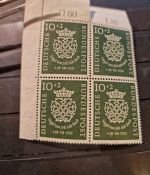 Bund 1950, Mich.-Nr.: 121 ** Eckrand 4er  lesen  mangel