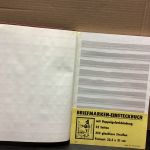 Briefmarkenalbum Einsteckalbum DIN A4  32 Seiten weiß