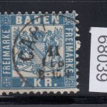 AD Baden 1868, Mich.-Nr.: 25 gestempelt