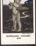 AD Bayern 1908 Privatganzsachen  gelaufen