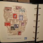 Borek Saarland  1947-59  Falzlos Vordruckalben mit Taschen Komplett