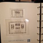 Borek Saarland  1947-59  Falzlos Vordruckalben mit Taschen Komplett
