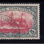 Kolonien Dt. Südwestafrika 1906, Mich.-Nr.: 32 gestempelt  geprüft