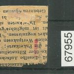Bezirk 2° nr. 003c Köthen 1 d ⨀ 80 Pf. geprüft BPP