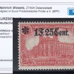 Etappeng. West 1914, Mi.-Nr.11 I B ** geprüft  Befund