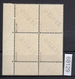 Berlin 1948, Mich.-Nr.: 10 ** Eckrand  4er.-Block   Plattenfehler AF1