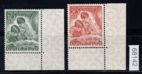 Berlin 1951, Mich.-Nr.: 80+81 ** Eckrand