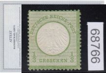 DR 1872, Mich.-Nr.:  2 a * geprüft/Attest