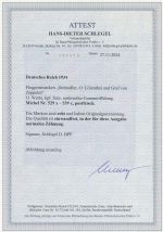 DR 1934, Mich.-Nr.: 529-39 ** geprüft  Attest