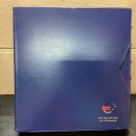 DEUTSCHE POST - Leuchtturm 13 Ringe - 1 Stück Album  +Schuber  ohne Vordrucke leer