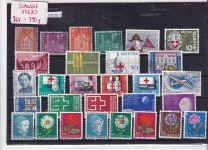 Schweiz 1963: Mi.-Nr.: 764-790 gestempelt