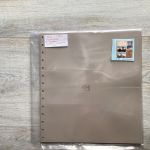 SAFE   Einsteckblätter ( 758 ) für Postkarten 10 Stück  beige  5 Taschen gebraucht