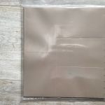 SAFE   Einsteckblätter ( 758 ) für Postkarten 10 Stück  beige  5 Taschen gebraucht