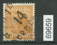 Bezirk 14 nr. 001b Dresden 1 b ʘ 25 Pf. geprüft BPP